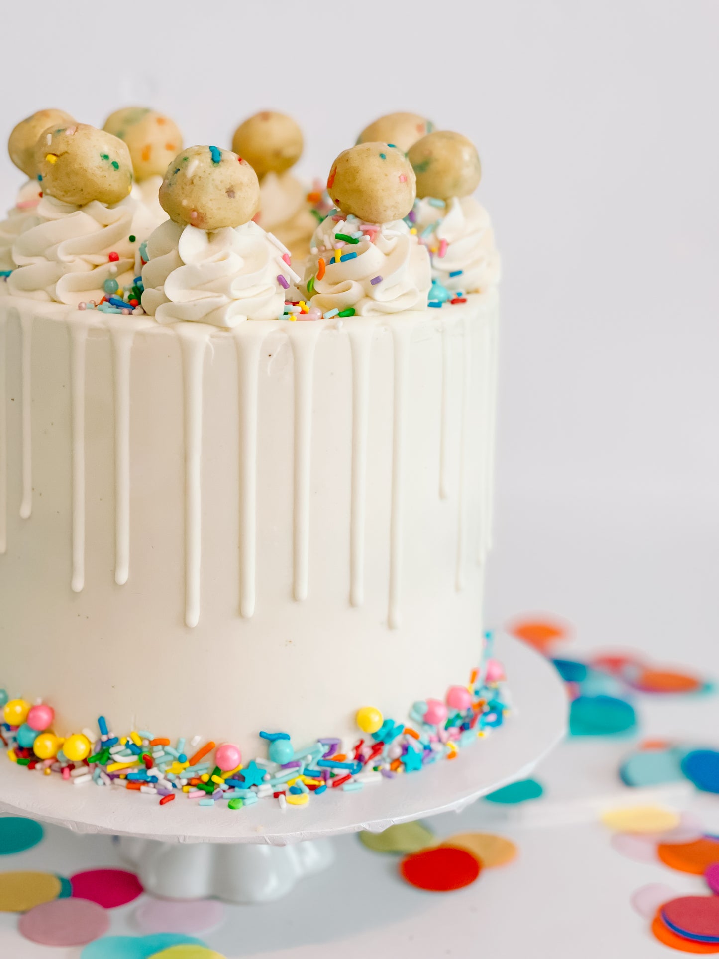 6" Confetti Cake