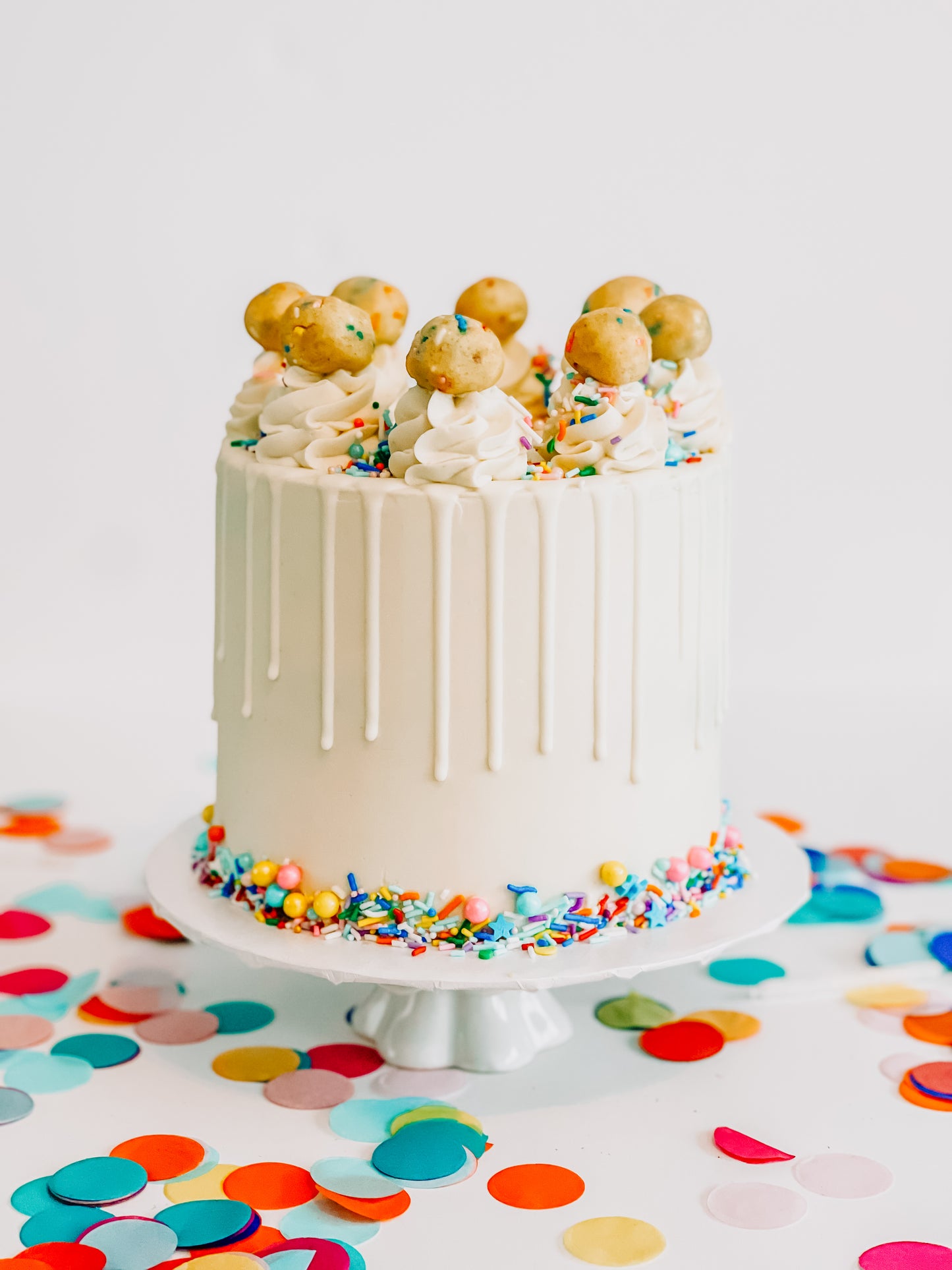 6" Confetti Cake