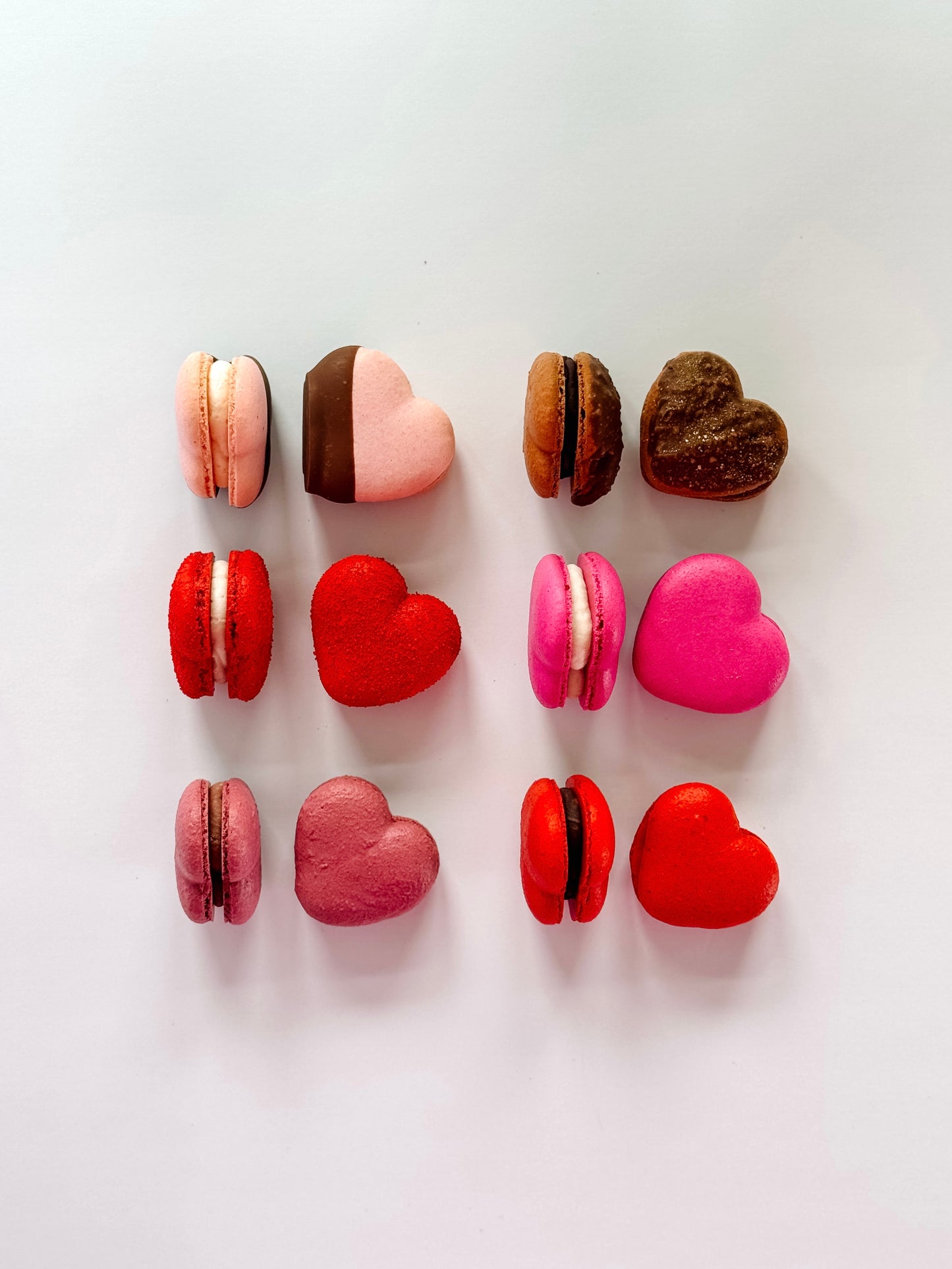 Valentine's Macaron Box of 12